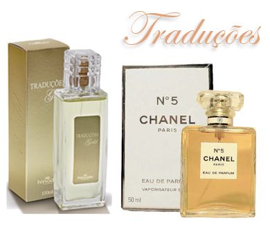 TRADUÇÃO GOLD Nº 5 FEM. : CHANEL 5
